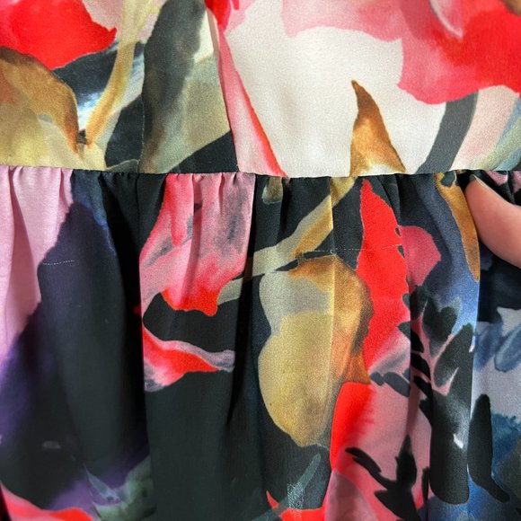 Anthropologie Corey Lynn Calter Watercolour Dress Size 2P - Picture 9 of 9